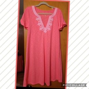 Lilly Pulitzer Large Maisy Dress in Coral